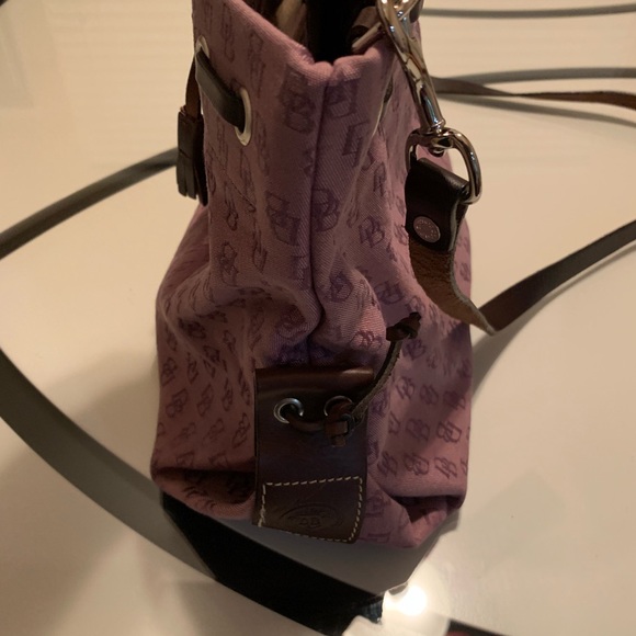 Dooney & Bourke Signature Tassel Handbag - Picture 6 of 8